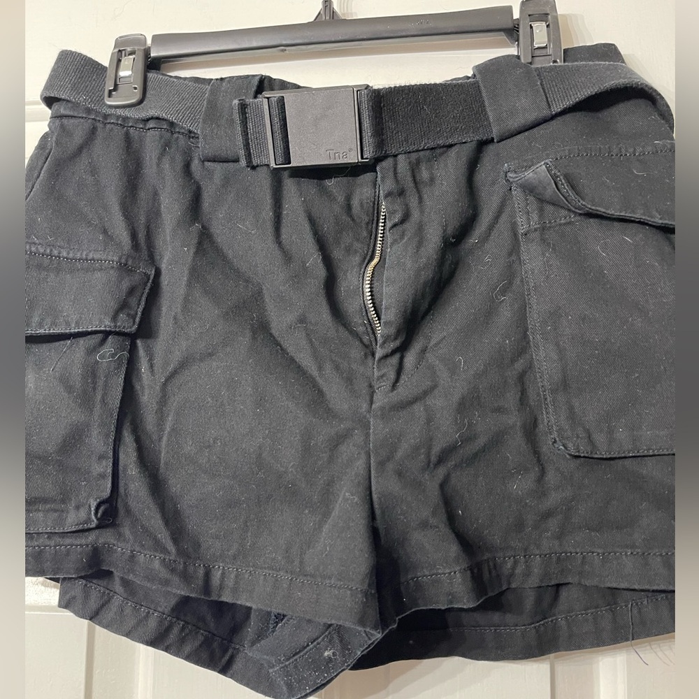 We The Free | Black Cargo Shorts